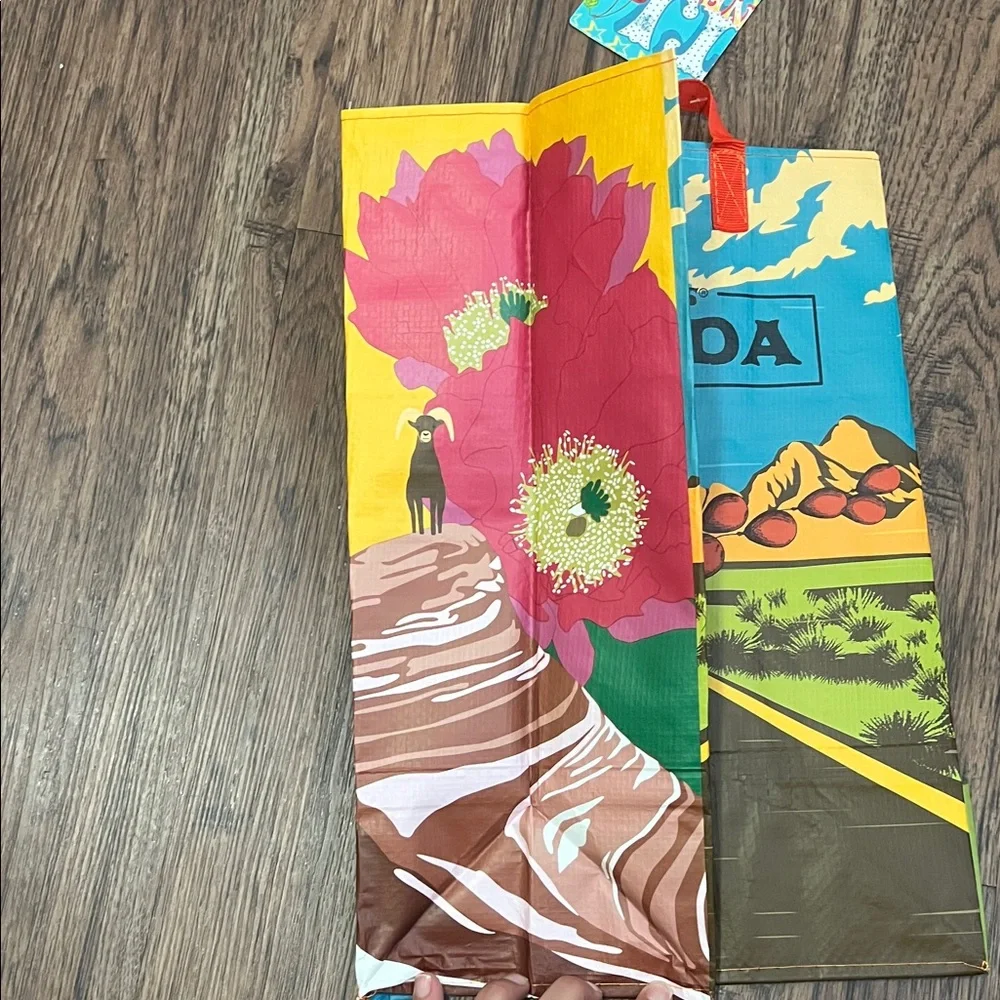 Trader JoeS vibrant tote